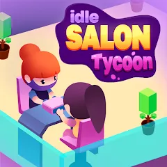 Скачать взлом Idle Beauty Salon Tycoon (Айдл Бьюти Салон Тайкун)  [МОД Unlocked] - последняя версия apk на Андроид