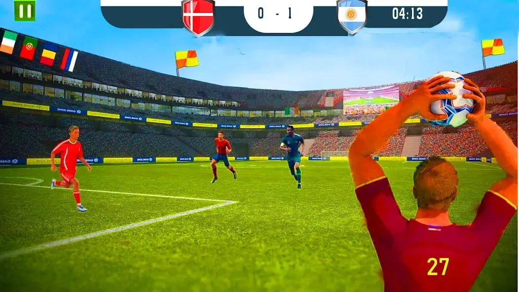 ultimate football game 2024  [МОД Все открыто] Screenshot 1