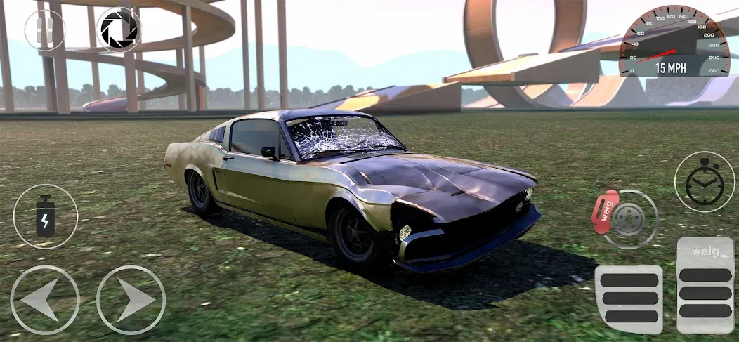 WDAMAGE: Car Crash (ВДАМАГЕ)  [МОД Много монет] Screenshot 5