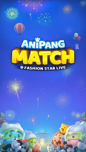 Anipang Match (Анипанг Матч)  [МОД Unlimited Money] Screenshot 1