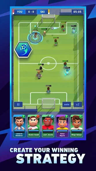 AFK Football: RPG Soccer Games  [МОД Все открыто] Screenshot 1