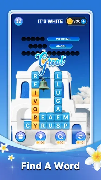 Word Search Block Puzzle Game  [МОД Меню] Screenshot 1