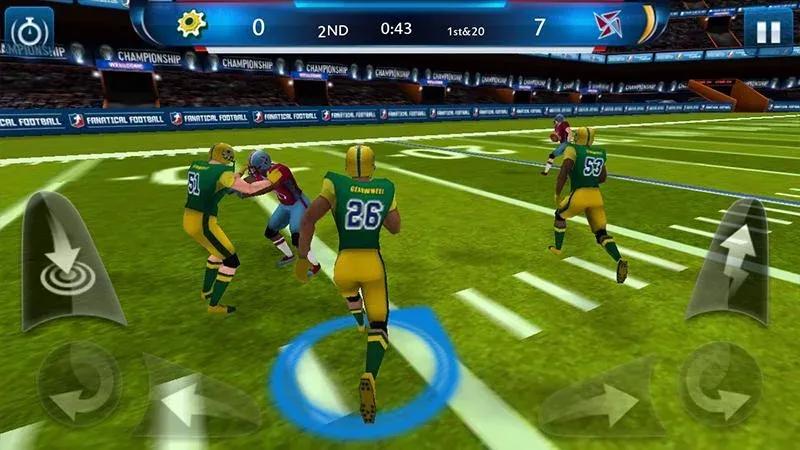 Fanatical Football (Фанатический футбол)  [МОД Много денег] Screenshot 1