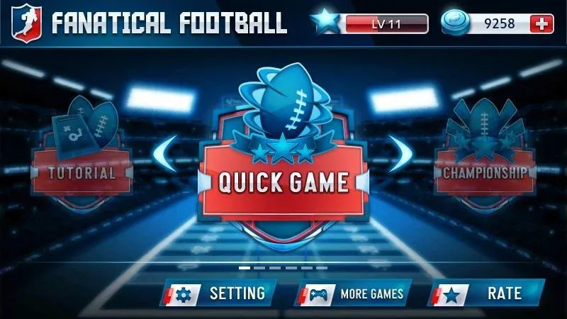 Fanatical Football (Фанатический футбол)  [МОД Много денег] Screenshot 3