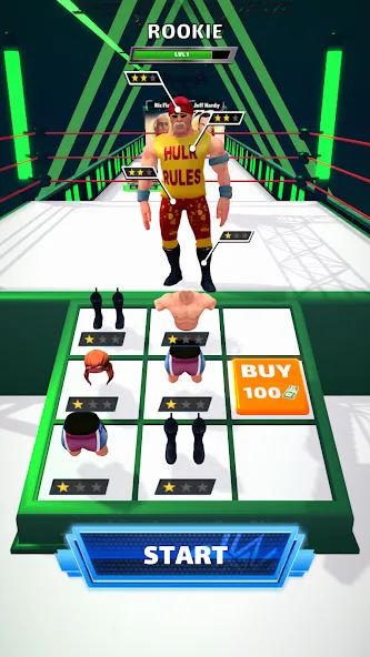 Wrestling Trivia Run (Рестлинг Тривия Ран)  [МОД Mega Pack] Screenshot 2