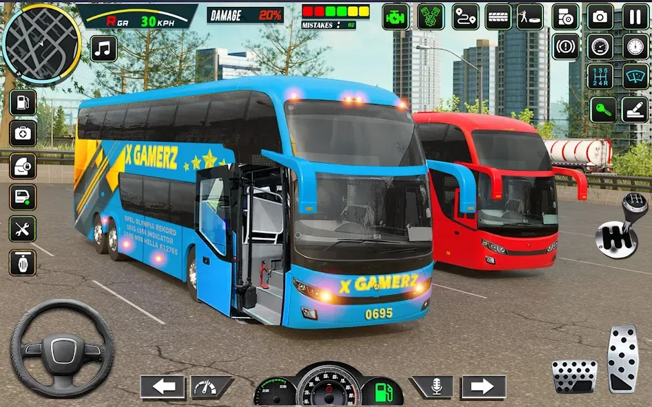 City Bus Simulator - Bus Drive  [МОД Много монет] Screenshot 2