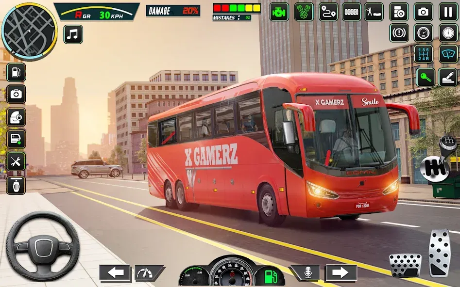 City Bus Simulator - Bus Drive  [МОД Много монет] Screenshot 4