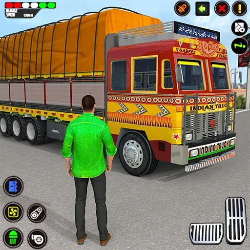 Indian Truck Drive Truck Games (Индийский грузовой симулятор)  [МОД Unlocked] Screenshot 1