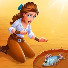 Взломанная Island Hoppers: Jungle Farm (Айслэнд Квеставэй)  [МОД Unlimited Money] - стабильная версия apk на Андроид