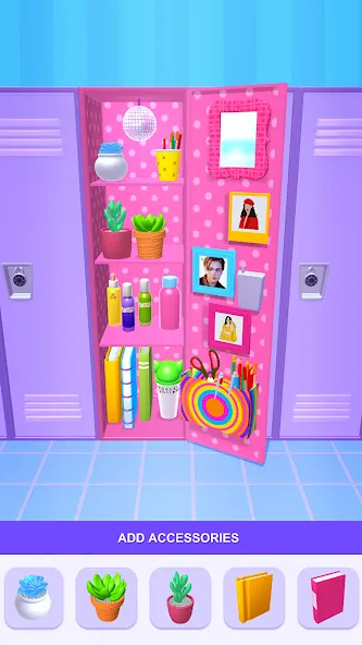 DIY Locker 3D (ДИУАЙ Локер 3Д)  [МОД Много денег] Screenshot 1