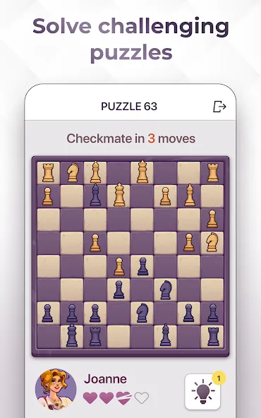 Chess Royale - Play and Learn (Шахматы Рояль)  [МОД Бесконечные деньги] Screenshot 3