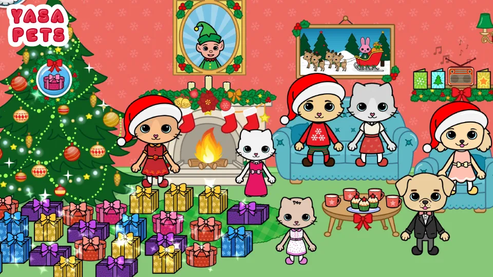 Yasa Pets Christmas (Яса Петс Кристмас)  [МОД Бесконечные деньги] Screenshot 3