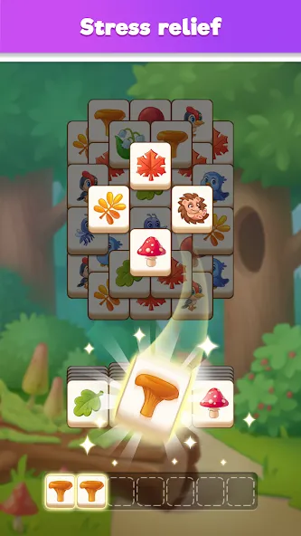 Tile Match Puzzle: Triple Game (Тайл Матч Пазл)  [МОД Бесконечные деньги] Screenshot 2