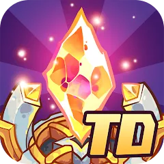 Взломанная Chrono Crystal - Tower Defense (Хроно Кристалл)  [МОД Unlimited Money] - стабильная версия apk на Андроид