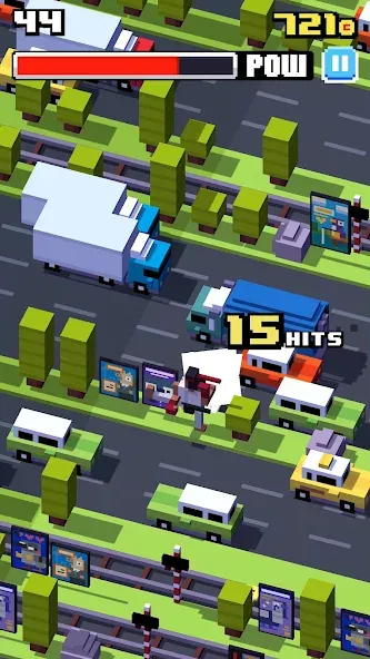 Crossy Road (Кросси Роуд)  [МОД Бесконечные деньги] Screenshot 2