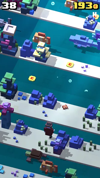 Crossy Road (Кросси Роуд)  [МОД Бесконечные деньги] Screenshot 3