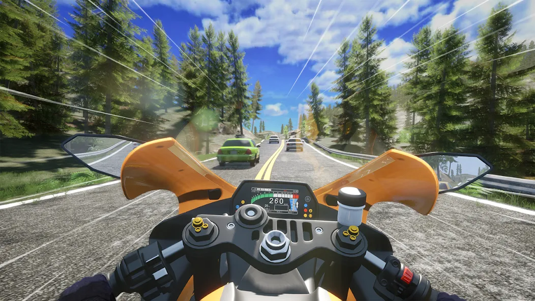 Speed Moto Dash:Real Simulator (Спид Мото Дэш)  [МОД Mega Pack] Screenshot 5