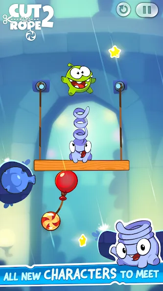 Cut the Rope 2 (Кат зе Роуп 2)  [МОД Unlimited Money] Screenshot 4