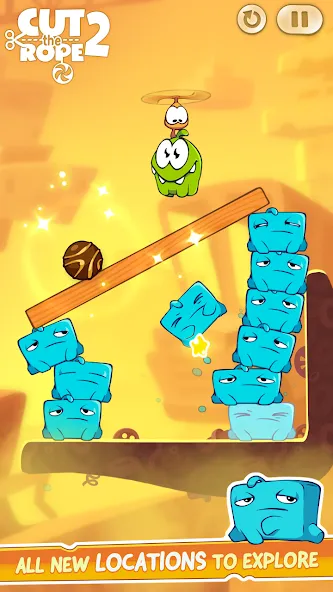 Cut the Rope 2 (Кат зе Роуп 2)  [МОД Unlimited Money] Screenshot 5