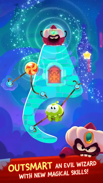 Cut the Rope: Magic (Кат зе Роуп)  [МОД Бесконечные монеты] Screenshot 2