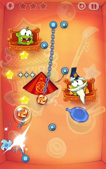 Cut the Rope: Time Travel (Сат зе Роуп)  [МОД Много монет] Screenshot 5