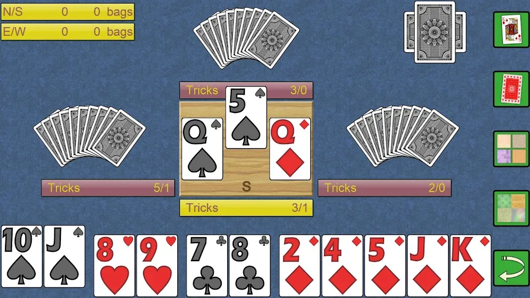 Spades V+, spades card game  [МОД Menu] Screenshot 1