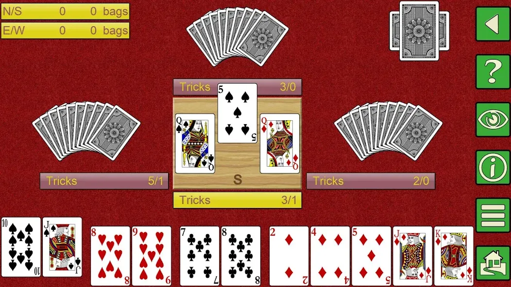 Spades V+, spades card game  [МОД Menu] Screenshot 4