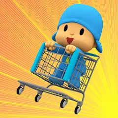 Скачать взлом Pocoyo Run & Fun: Cartoon Jump  [МОД Unlocked] - стабильная версия apk на Андроид