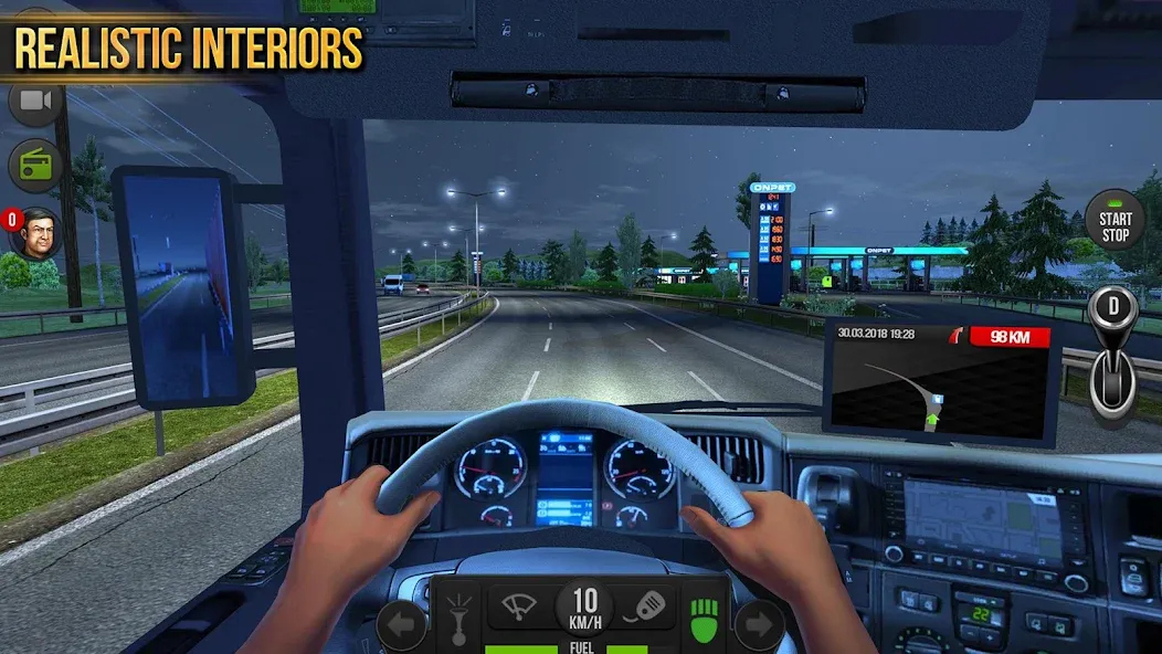 Truck Simulator : Europe  [МОД Бесконечные монеты] Screenshot 4