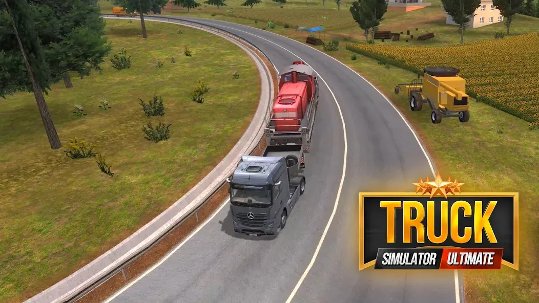 Truck Simulator : Ultimate (Трак Симулятор)  [МОД Много денег] Screenshot 3