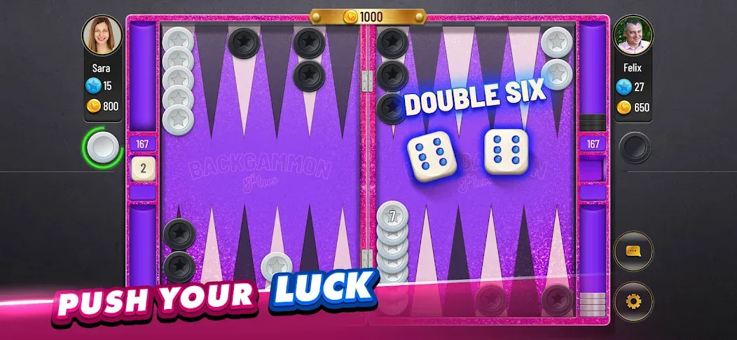 Backgammon Plus - Board Game (Бэкгаммон Плюс)  [МОД Unlimited Money] Screenshot 4