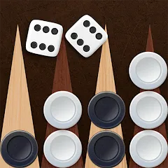 Взломанная Backgammon Plus - Board Game (Бэкгаммон Плюс)  [МОД Unlimited Money] - стабильная версия apk на Андроид