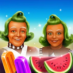 Взломанная Wonka's World of Candy Match 3  [МОД Бесконечные монеты] - последняя версия apk на Андроид