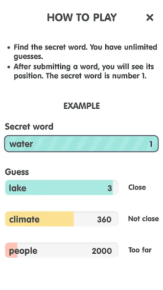 Contexto: Popular Words Game (Контекст)  [МОД Menu] Screenshot 5