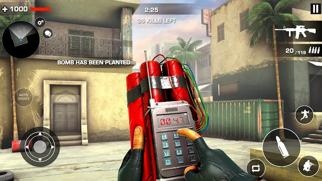 Cover Strike Ops FPS Gun Games  [МОД Много монет] Screenshot 2