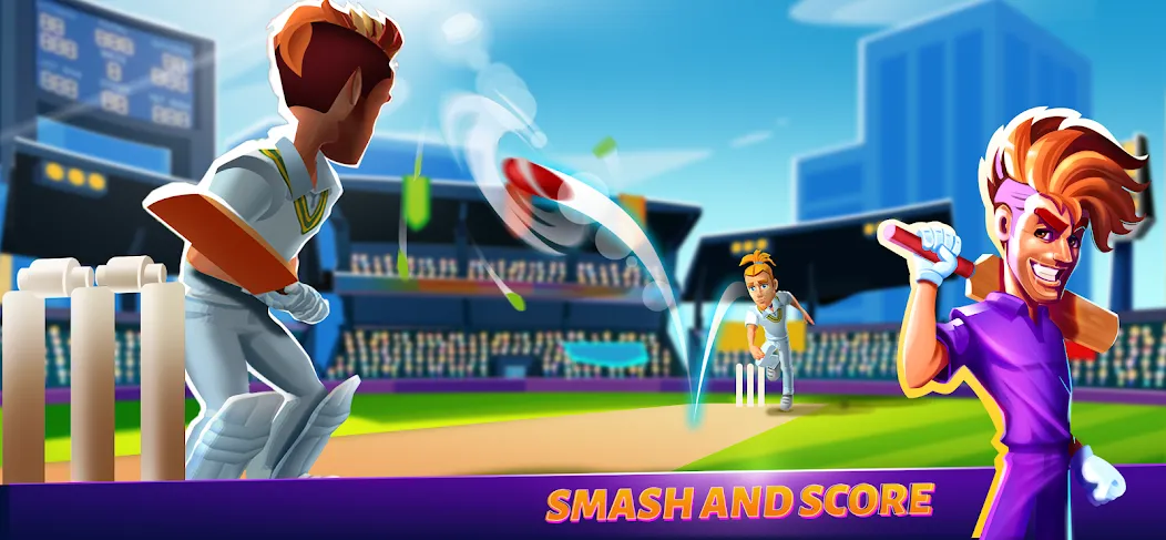 Hitwicket An Epic Cricket Game (Хитвикет)  [МОД Бесконечные деньги] Screenshot 2