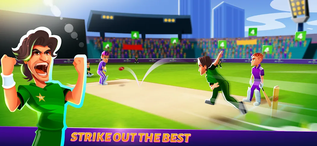 Hitwicket An Epic Cricket Game (Хитвикет)  [МОД Бесконечные деньги] Screenshot 3