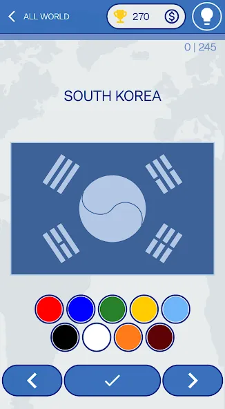 The Flags of the World Quiz  [МОД Menu] Screenshot 2