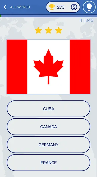 The Flags of the World Quiz  [МОД Menu] Screenshot 3