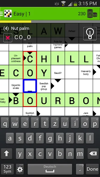 Crosswords  [МОД Много монет] Screenshot 1