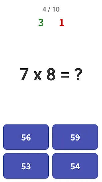 Multiplication Games Math quiz  [МОД Unlocked] Screenshot 3