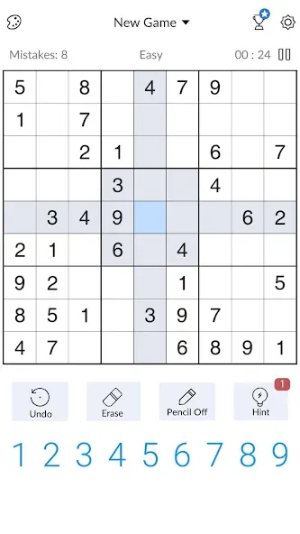 Sudoku - Classic Sudoku Puzzle  [МОД Все открыто] Screenshot 2