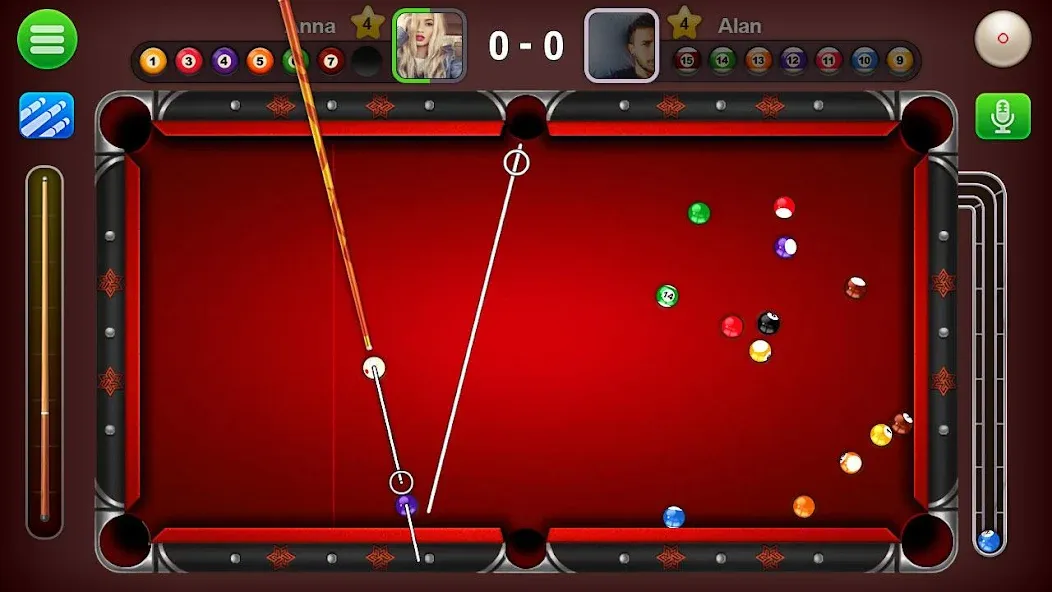 8 Ball Live - Billiards Games (Бол Лайв)  [МОД Много монет] Screenshot 1