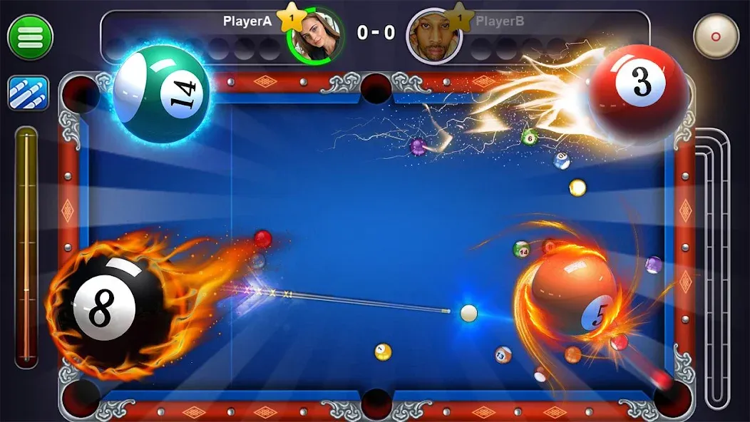 8 Ball Live - Billiards Games (Бол Лайв)  [МОД Много монет] Screenshot 3