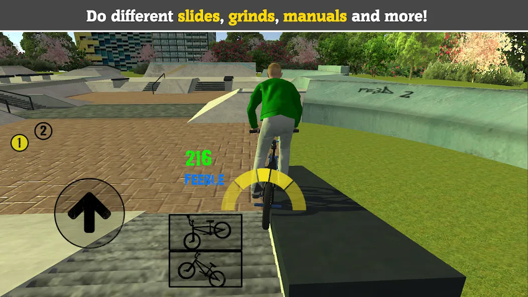 BMX FE3D 2 (БМХ ФЭ3Д 2)  [МОД Меню] Screenshot 1