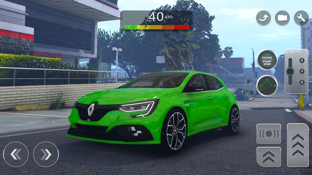 Renault Megane RS Simulator (Рено Меган  Симулятор)  [МОД Menu] Screenshot 5