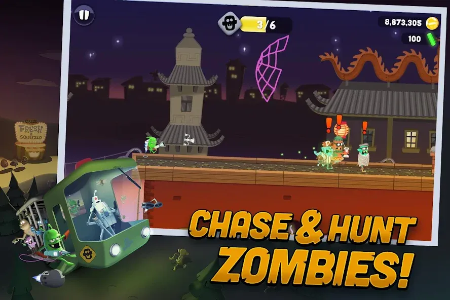 Zombie Catchers : Hunt & sell (Зомби Кэтчерс)  [МОД Unlimited Money] Screenshot 1