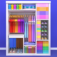 Взломанная Fill the Closet: Organize Game (Фил зе Клозет)  [МОД Mega Pack] - последняя версия apk на Андроид