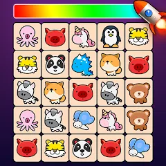 Взлом Match Animal - Match Game (Матч Зверь Матч Игра)  [МОД Unlimited Money] - последняя версия apk на Андроид