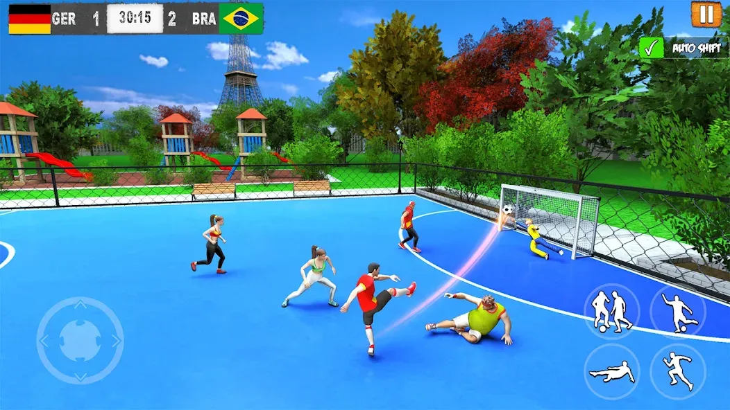 Street Football: Futsal Games (Стрит Футбол)  [МОД Все открыто] Screenshot 1